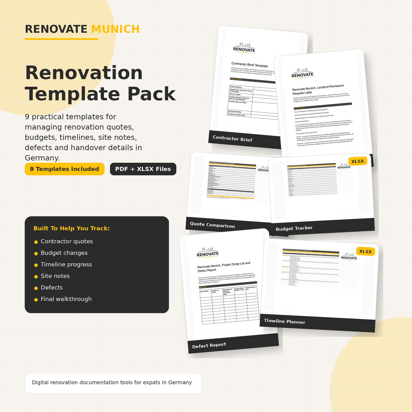 The Renovation Template Bundle